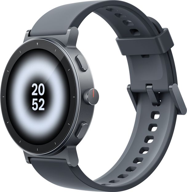 realme Watch S5 1.43 AMOLED, 20-Day Battery, 5ATM, BT Calling, GPS, AI Health Smartwatch(Rock Grey Strap, One Size)