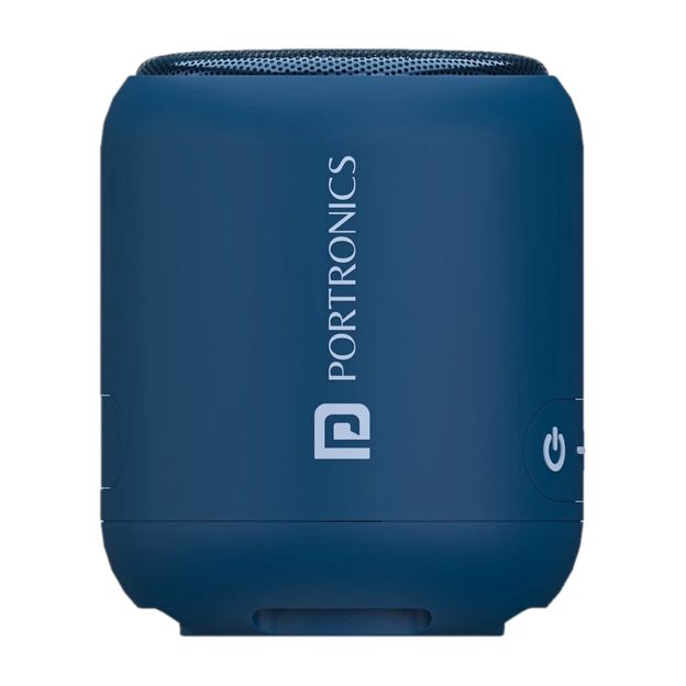 Portronics SoundDrum 1 12 W Bluetooth Speaker(Blue, Mono Channel)