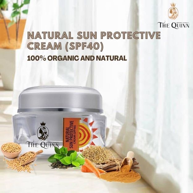 THE QUINN Sunscreen - SPF 40 SPF 40 Natural Sunscreen | Moisturizing Sun Protective Cream(30 g)