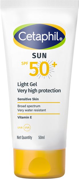 Cetaphil Sunscreen - SPF 50 PA+ Sun Spf 50+ Light Gel(50 ml)