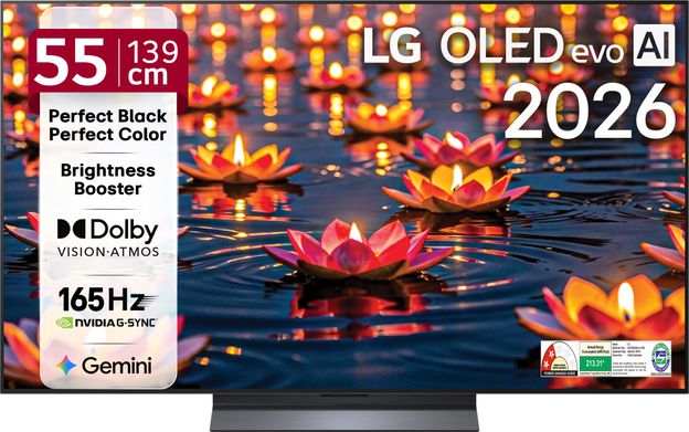 LG 139 cm (55 inch) OLED Ultra HD (4K) Smart WebOS TV 2026 Edition(OLED55C6PLA)