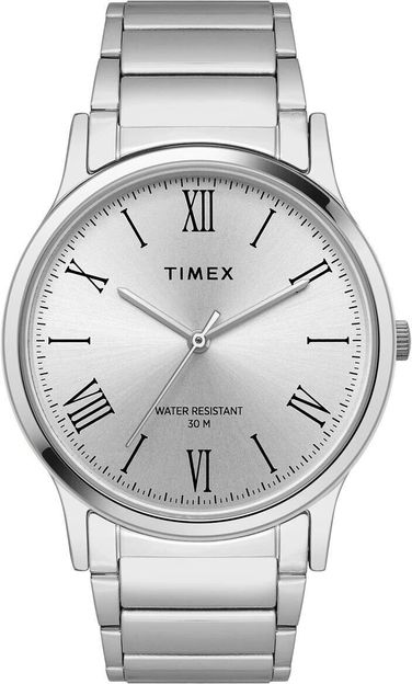 TIMEX TW00ZR347 Silver Dial Stainless Steel Analog Watch - For Men