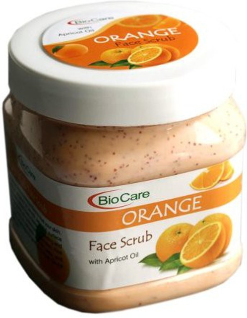 BIOCARE Orange Face& Body Scrub Cream Scrub(500 g)
