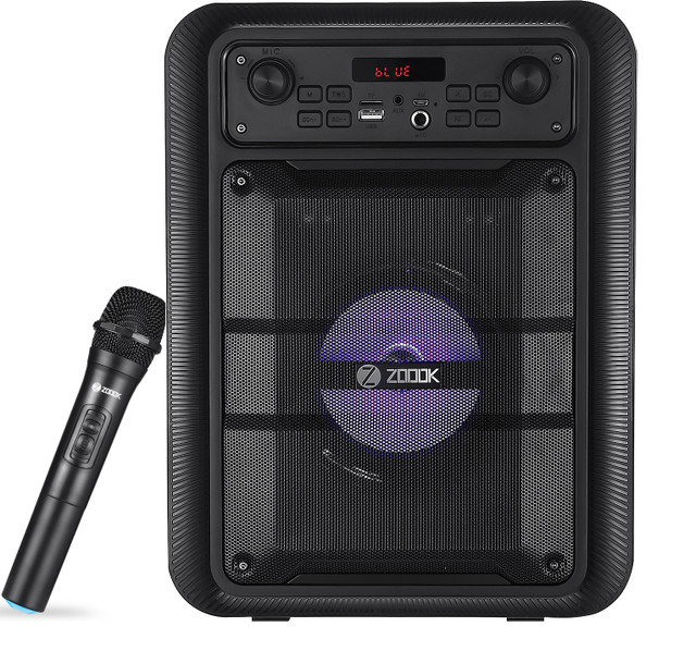 Zoook Rocker Thunder Pro 30 W Bluetooth Party Speaker(Black, Stereo Channel)
