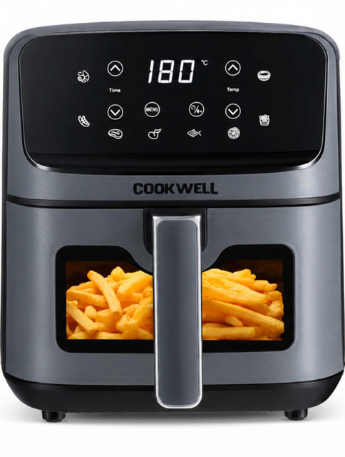 cookwell See-through Window Air Fryer(5 L)