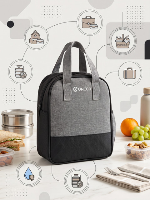 ONEGO Classic Insulated, Leak-Proof & Spacious Tiffin Bags for Office & School&hellip;