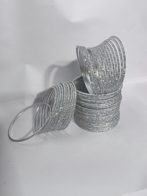 Innaka Metal Bangle Set(Pack of 48)