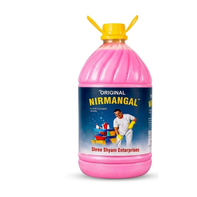 Nirmangal Premium Pink Phenyl For Floors, Kitchen & Bathroom natural. Natural(5 L)