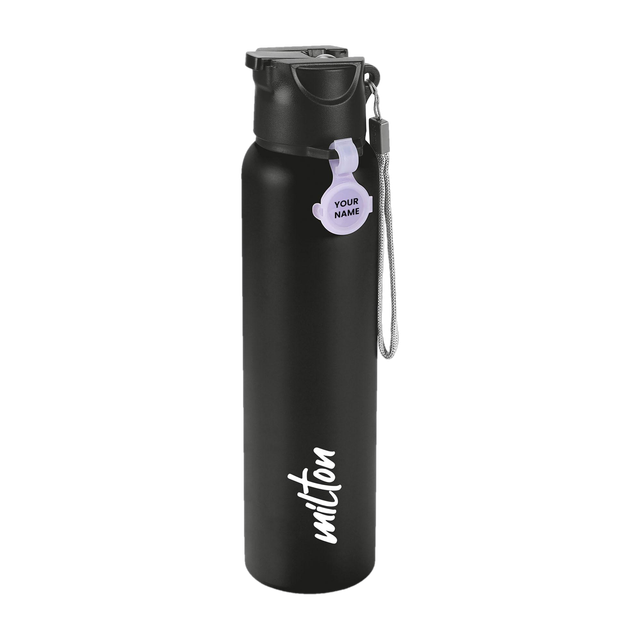 MILTON Sipstar 1000 Stainless Steel Water Bottle with Sipper Lid, 875 ml,&hellip;