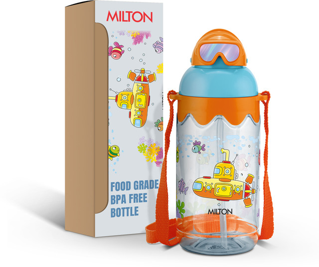 MILTON Sage 450 Sipper Water Bottle for School Kids, BPA Free, Leak&hellip;