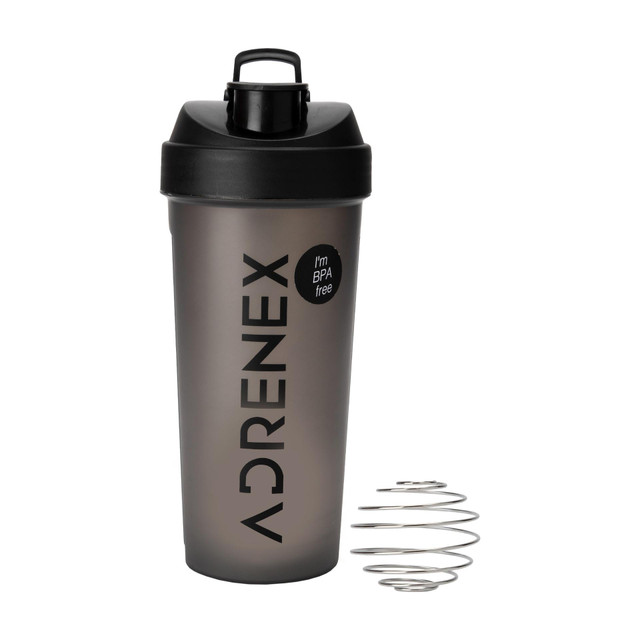 Adrenex BPA Free Gym Bottle with Mixer Ball 700 ml Plastic Shaker(Pack&hellip;