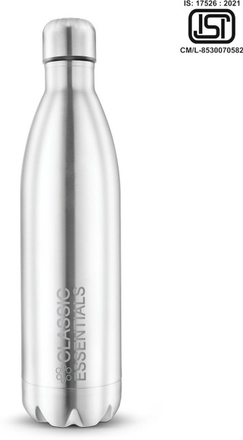 Classic Essentials Insulated Hot & Cold Vacuum, 1000 ml Steel Flask(Pack of&hellip;
