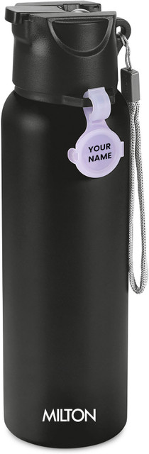 MILTON Sipstar 750 Stainless Steel Water Bottle with Sipper Lid, 690 ml,&hellip;