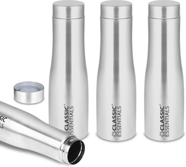 Classic Essentials Stainless Steel Sports/Fridge Puro Water Bottle I Single wall 1000&hellip;