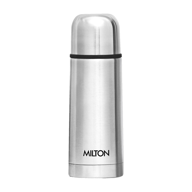 MILTON Eco-Flip 350 Thermosteel Double Walled Vacuum Insulated Flask Water Bottle,350ml 350&hellip;
