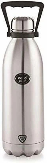 cello 24 hr hot and cold swift 2000 ml Steel Flask(Pack of&hellip;