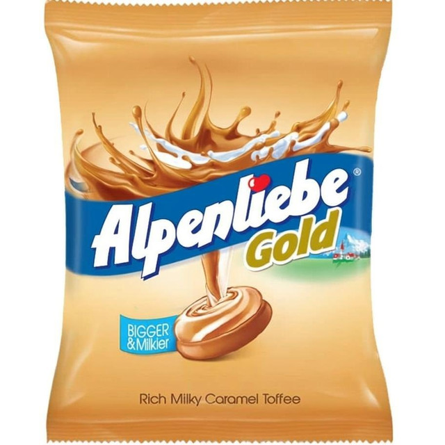 Alpenliebe Gold Caramel Candy Toffee(156 g)