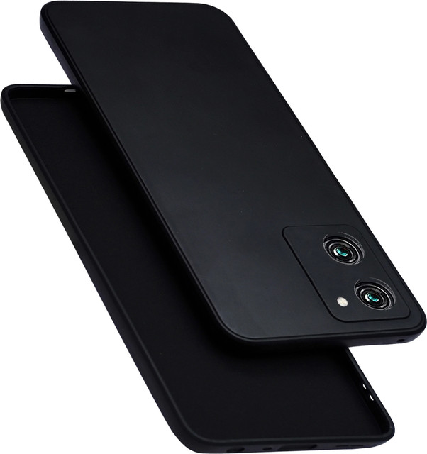 Micvir Back Cover for Realme 10 Pro 5G(Black, Dual Protection, Silicon, Pack&hellip;