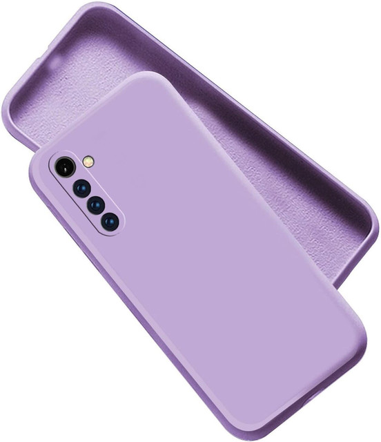 Artistque Back Cover for Realme XT(Purple, Matte Finish, Silicon, Pack of: 1)