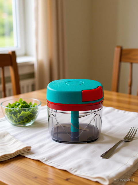 DDecora DDecora Square Dori Chopper 700 ml Vegetable & Fruit Chopper(1 chopper)