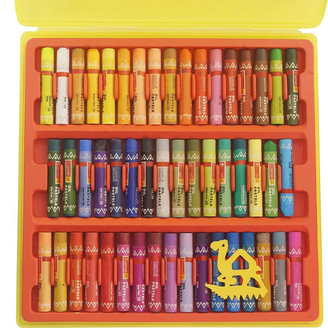 Camlin OIL PASTELS 50 SHADES FOR STUDENTS DRAWING (50 SHADES)(Set of 1,&hellip;