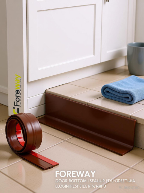 FOREWAY 39 Inch Silicon Door Bottom Sealing Strip | Self Adhesive Door&hellip;
