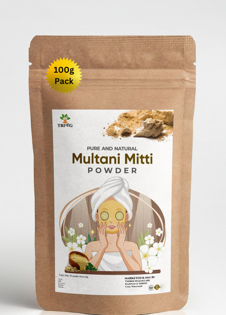 Trivang Pure & Natural Multani Mitti Powder| Bentonite Clay | Great For&hellip;