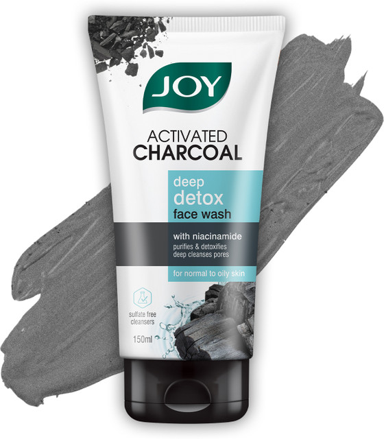 Joy Activated Charcoal Skin Purifying For Oily Skin Face Wash(150 ml)
