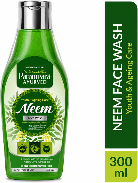Parampara Neem Face & Body Wash Prevent Acne Pimples and Blemishes(300 ml)