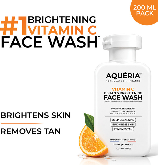 Aqueria Vitamin C De-Tan Brightening | Tan Removal & Glowing Skin Face&hellip;