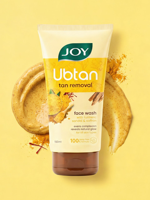 Joy Ubtan Tan Removal , For Natural Glowing Skin Face Wash(150 ml)