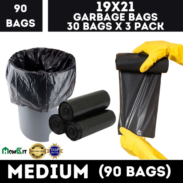 HOMKIT Daily Useful Compostable Biodegradable Garbage Medium 15 L Garbage Bag Pack&hellip;