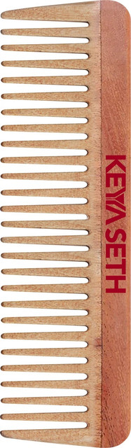 KEYA SETH AROMATHERAPY Neem Wooden Comb Wide Tooth for Hair Growth for&hellip;
