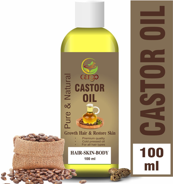 Cargo Cold Pressed Castor Oil for Skin & Hair Oil-100ML Hair Oil(100&hellip;
