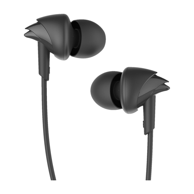 boAt boAt Bassheads 100 Wired Earphones Wired(Black, In the Ear)