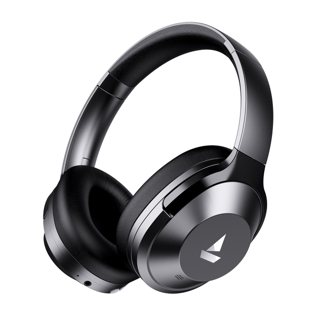 boAt Nirvanaa 751 ANC Hybrid Active Noise Cancellation Bluetooth(Gunmetal Grey, On the&hellip;