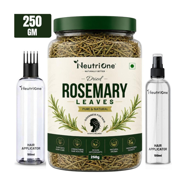 NeutriOne Rosemary Leaves Dried 250g,for Hair Growth + Hair Mist Spray,Hair Oil&hellip;