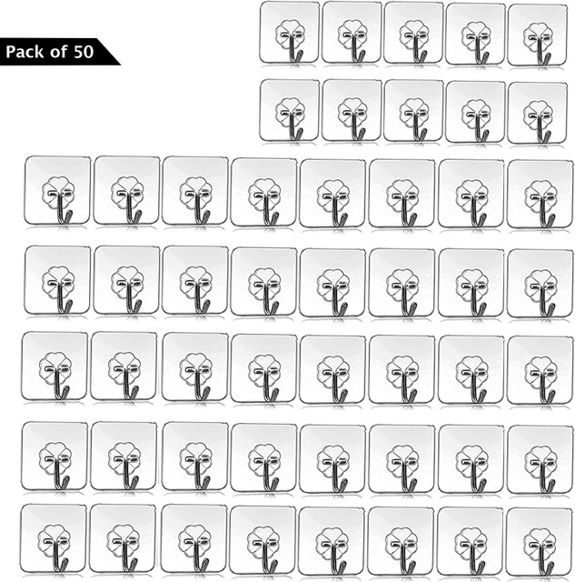 WAIT2SHOP Heavy Duty Hooks for Hanging Keys Coats Hats Bags Ceiling Kitchen&hellip;