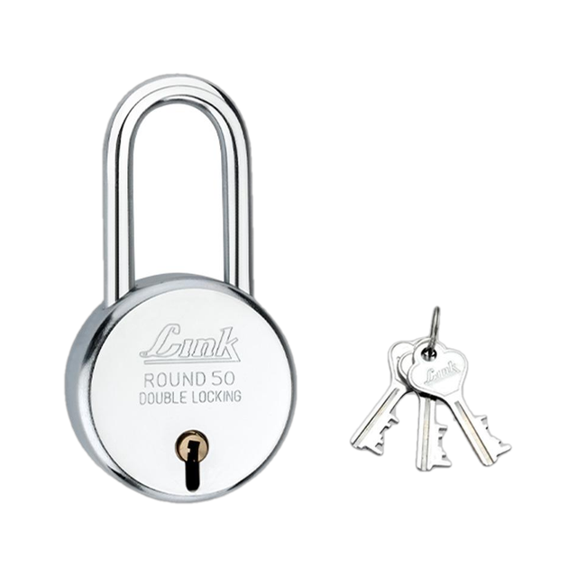 Link 50mm New Round Long Shackle | Steel Body | Brass Lever&hellip;