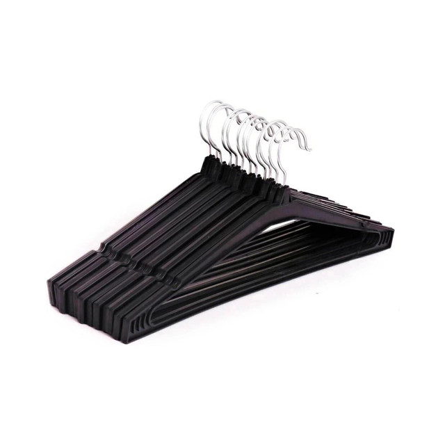 Flipkart SmartBuy (Heavy) 360 degree Rotating Hook Plastic Shirt Pack of 12&hellip;