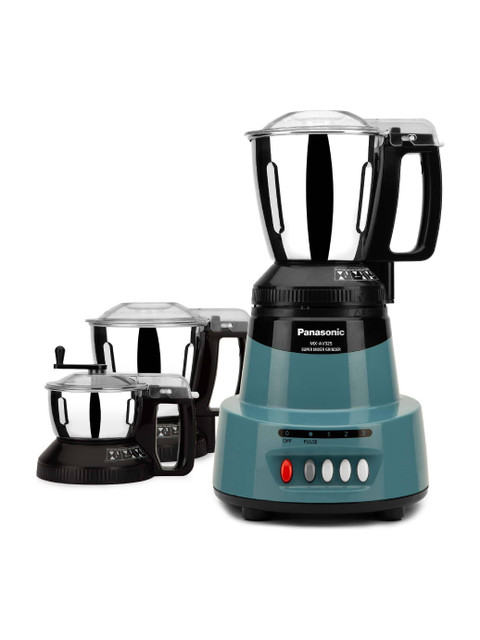 Panasonic CORAL BLUE 600 W Mixer Grinder(MX - AV325 | 3 Jars&hellip;