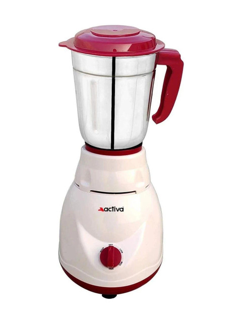 ACTIVA mixer 500 W Mixer Grinder(Pluto | 1 Jar | White)