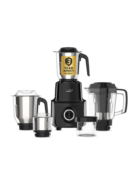 V-Guard Citius Plus 750 W Juicer Mixer Grinder(Citius Plus | 5 Jars&hellip;