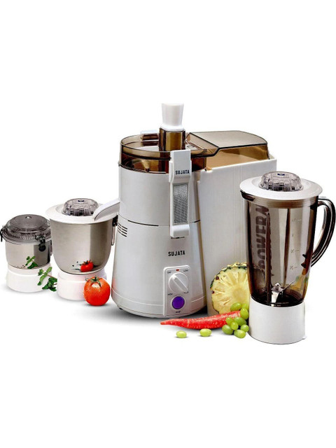 SUJATA | All-In-One Juicer Mixer Grinder|3 Versatile Jars 1750 ml, 1000 ml&hellip;