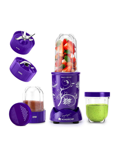 WONDERCHEF 22000 RPM 500 W Juicer Mixer Grinder(Nutri-blend | 3 Jars |&hellip;