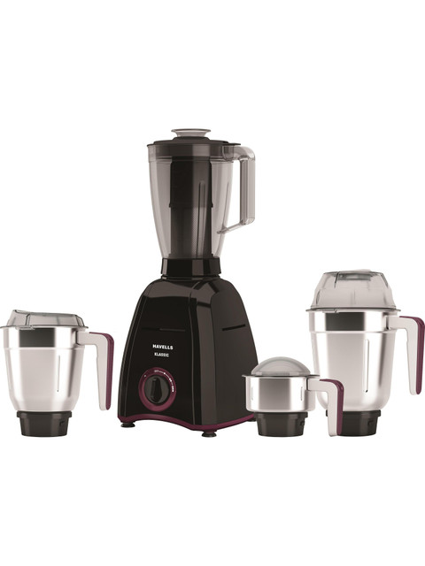 HAVELLS Klassic 750 W Juicer Mixer Grinder(Klassic Black | 4 Jars |&hellip;