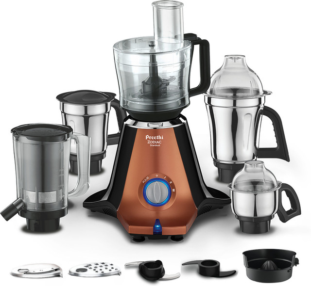 Preethi Zodiac Stardust 750 W Juicer Mixer Grinder(Zodiac Stardust MG 265 including&hellip;