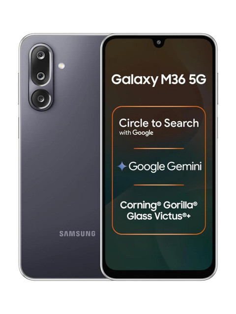 Samsung M36 5G (Velvet Black / Black, 128 GB)(8 GB RAM)