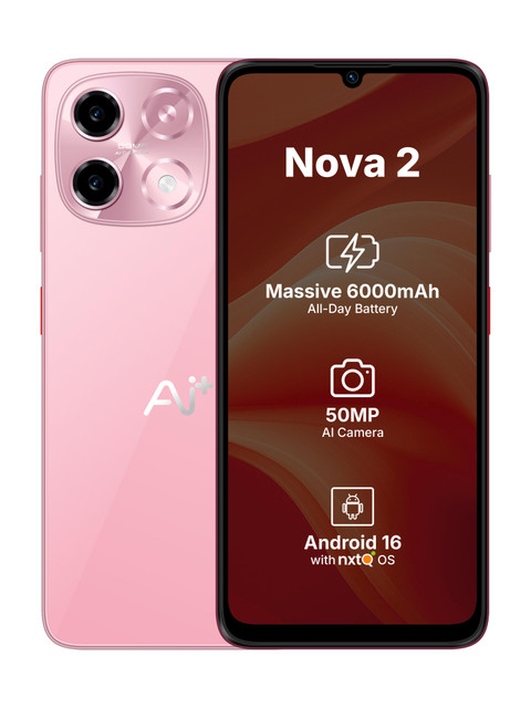 Ai+ Nova 2 5G (Pink, 64 GB)(4 GB RAM)