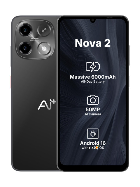 Ai+ Nova 2 5G (Black, 64 GB)(4 GB RAM)